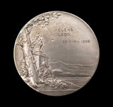 France c.1890 'Semper' Marriage Medal 42mm - By Roty
