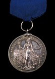 1902 Edward VII Express Dairy Co 38mm Silver Medal - By Restall