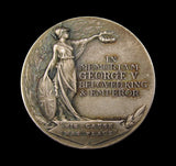 1936 Death Of George V 38mm Silver Cased Medal