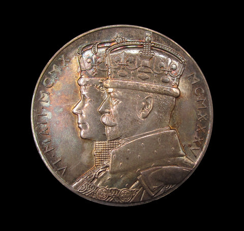 1935 George V Silver Jubilee Royal Mint 32mm Medal - Boxed