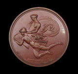 1854 John Flaxman Art Union Of London 56mm Medal - By Weigall