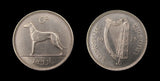 Ireland 1928 8 Coin Proof Set - Halfcrown to Farthing - Cased