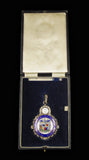 1936 Birmingham Meat Salesmen's Association Silver President’s Neck Badge