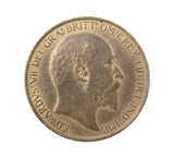 Edward VII 1902 Halfpenny - Low Tide - GEF