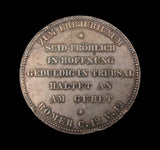 Germany 1879 Wilhelm I & Augusta 50th Wedding Anniversary 45mm Silver Medal