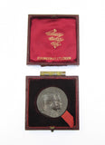 1902 Grand Hotel Trafalgar Square Coronation 39mm Medal - By Fuchs