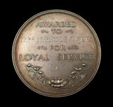 India 1944 Governor Of Bengal 57mm Silver Medal For Loyal Service