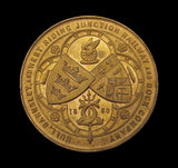 1885 Hull, Barnsley & West Riding Junction Railway 38mm Medal
