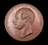 1862 Prince Albert Memorial 68mm Medal - By Wiener