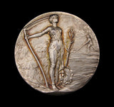 1928 & 1936 Hampshire Agricultural Education Committee 45mm Silver Medals