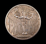 1976 Freemasons United Grand Lodge of England 47mm Silver Medal Pair