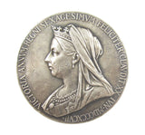 1897 Victoria Diamond Jubilee 56mm Silver Medal