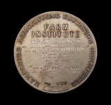 1928 & 1936 Hampshire Agricultural Education Committee 45mm Silver Medals