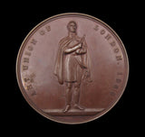 1860 Sir Thomas Lawrence Art Union 55mm Medal - By Adams