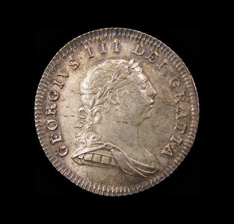 Ireland 1805 George III Ten Pence Bank Token - EF