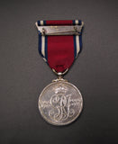 George V 1935 Jubilee Full Sized Medal On Ribbon - Cased