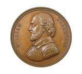 1847 William Shakespeare Memorial 39mm Medal - By Allen & Moore