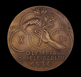 Germany 1936 Berlin Olympic Games 139mm Medal - By Goetz