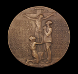 Germany 1946 'Deutsche Passion' 108mm Medal - By Goetz