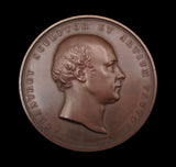 1843 Francis Chantrey Art Union 55mm Medal - By Wyon