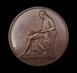 1843 Francis Chantrey Art Union 55mm Medal - By Wyon