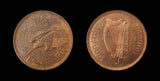 Ireland 1928 8 Coin Proof Set - Halfcrown to Farthing - Cased