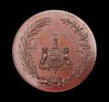 1927-1928 Leeds Photographic Society 52mm Medal - Cased