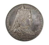 1902 Edward VII Coronation 55mm Silver Medal