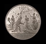 1837 Victoria Visit To The City Of London 61mm Medal By Barber - Cased