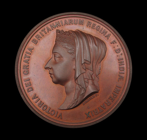 1887 Victoria Golden Jubilee 65mm Bronze Medal - By Carter