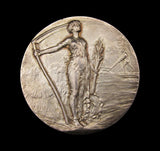 1928 & 1936 Hampshire Agricultural Education Committee 45mm Silver Medals