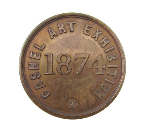 1874 Cashel Art Exhibition 31mm Bronze Medal