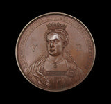1881 Anniversary Of The Volunteer Movement 64mm Bronze Medal