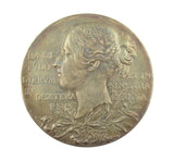 1897 Victoria Diamond Jubilee 56mm Silver Medal - Cased