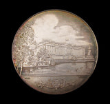 1953 Elizabeth II Coronation 57mm Silver Medal - By Spink & Son
