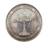 1901 Metropolitan Amateur Regatta Rowing Prize 70mm Silver Medal