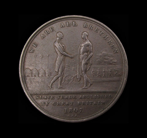 1807 Abolition Of The Slave Trade Sierra Leone 36mm Medal - By Pidgeon