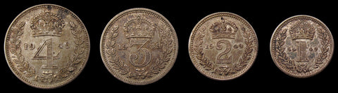 George VI 1949 Set of 5 x Full Maundy Sets