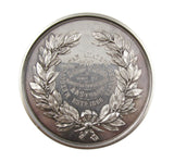 1901 Metropolitan Amateur Regatta Rowing Prize 70mm Silver Medal