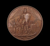 1881 Anniversary Of The Volunteer Movement 64mm Bronze Medal