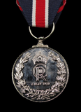 Charles III 2023 Coronation Medal on Ribbon - Boxed