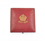1897 Victoria Diamond Jubilee 56mm Silver Medal - Cased