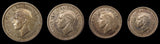 George VI 1949 Set of 5 x Full Maundy Sets