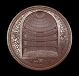 1849 Opening Of The Coal Exchange 89mm Medal - By Wyon