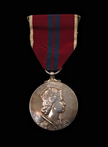 1953 Elizabeth II Civil Issue Coronation Medal On Ribbon - Boxed