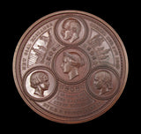 1849 Opening Of The Coal Exchange 89mm Medal - By Wyon