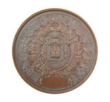 France 1855 Napoleon III Universal Exposition 60mm Medal - By Barre