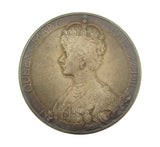 1911 George V Coronation 51mm Silver Medal - Cased