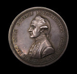 1784 Captain Cook Memorial 44mm Silver Medal - By Pingo