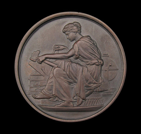 1924-1925 City & Guilds Engineering Society 45mm Medal